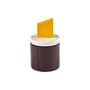 Parfumierte Kerze Candela 03 Small keramik rot / Ø 8,5 x H 14 cm - Serax