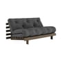 Canapé convertible Roots / L 160 cm - 3 positions / Structure marron - KARUP DESIGN