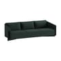 Canapé droit Timber tissu vert / 4 places - L 260 cm - KANN DESIGN