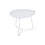 Couchtisch Cocotte metall weiß / L 55 cm x H 43,5 cm - abnehmbare Tischplatte - Fermob