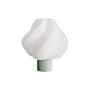 Lampe sans fil rechargeable Soft Serve vert - CRÈME ATELIER