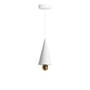 Pendelleuchte Cherry Small metall weiß / LED - Ø 16 x H 38 cm - Petite Friture