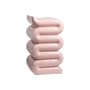 Table d'appoint Whip rose / 34 x 34 x H 62 cm - & klevering