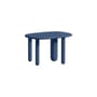 Tavolino Tottori legno blu / 4 gambe - 64 x 44 x H 40 cm - Driade