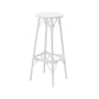 Barhocker A.I. LIGHT plastikmaterial weiß / H 75 cm - Von künstlicher Intelligenz entworfen / Recycelt - Kartell