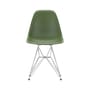 RE DSR - Eames Plastic Side Chair Chair plastic material green / (1950) - Chrome legs / Recycled - Vitra