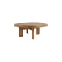 Farmhouse Pond Coffee table natural wood / 78 x 93.6 cm x H 37 cm - Frama 
