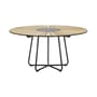 Runder Tisch Circle holz natur / Ø 150 cm - Bambus & Granit - Houe