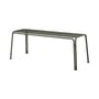Bank Thorvald SC112 metall grün / L 125 cm - &tradition