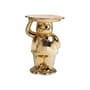 Beistelltisch Ambrogio plastikmaterial gold / 42,5 x 38,5 x H 60,5 cm - Slide