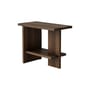 Tee End table wood brown / 60 x 30 x H 47.5 cm - NINE