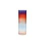Vase Gradient Evening verre multicolore / Small - Ø 8 x H 24 cm - & klevering