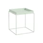 Beistelltisch Tray metall grün / 40 x 40 x H 44 cm - Hay