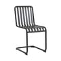 Chaise Palissade Cantilever métal noir - Hay