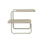 Level End table metal beige / 55 x 35 x H 45 cm - Ferm Living