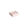 Portacandela Mattone ceramica rosa / Piccolo - 9,4 x 9,4 cm - Hay