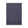 Teppich Channel textil blau / 140 x 200 cm - Handgewebt - Hay