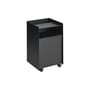 Servierwagen auf Rollen Folded Low metall schwarz / 1 Tür – H 61,5 cm - Muuto