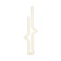 Lampadaire Déviation Double by Axel Chay métal beige / H 170 cm - Exclusivité - Axel Chay