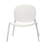 Be Bop Low armchair plastic material white / Outdoor - Kartell