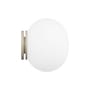 Applique Mini Glo-Ball verre blanc / Plafonnier - Ø 11 cm - Flos