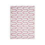 Swirl Plaid textile purple / 150 x 200 cm - NOO.MA
