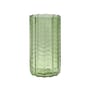 Vase Wave 02 glas grün / Ø 15 x H 28 cm - Serax