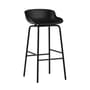 Barhocker Hyg plastikmaterial schwarz / H 75 cm - Polypropylen - Normann Copenhagen
