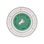 Il frutto della passione - Hand Dessert plate ceramic green / Ø 20.5 cm - Bitossi Home