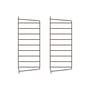 Lot de 2 montants muraux / H 50 x P 20 cm - String Furniture