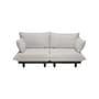 Divano da giardino a 2 posti Paletti Lounge tessuto beige / L 190 cm - Fatboy