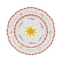 Il frutto della passione - Star Plate ceramic red / Ø 26.5 cm - Bitossi Home