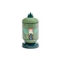 Scatola Flamboyance ceramica verde / Medio - Ø 11,5 x H 23 cm - Serax