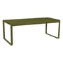 Tavolo rettangolare Bellevie metallo verde / 196 x 90 cm - 8 à 10 persone - Fermob