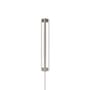 Wandleuchte mit Stromkabel Eiffel Double metall silber / H 100 cm - Frama 