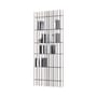 Bibliothèque Metrica Wall A / L 78 cm x P 13 cm x H 190 cm - Structure seule (étagères vendues séparément) - Mogg