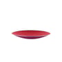 Centre de table Cohncave métal rouge Ø 33 cm / Alessi 100 Values Collection - Susan Cohn, 1992 - Alessi