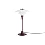 Lampe de table PH 2/1 bordeaux / Réédition 1927 - Louis Poulsen