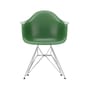 Sessel RE DAR - Eames Plastic Armchair plastikmaterial grün / (1950) - Verchromte Füße / Recycelt - Vitra