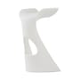 Tabouret de bar Koncord plastique blanc / H 70 cm - Slide