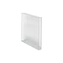 Wandspiegel Only me plastikmaterial transparent / B 50 x H 70 cm - Philippe Starck, 2012 - Kartell