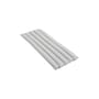  Accessory textile grey / Soft Quilted Cushion - For Low armchair Palisade with high backrest - Hay