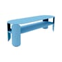niedrige Konsole Bebop metall blau / 120 x 40 x H 42 cm - Fermob