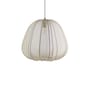 Sospensione Balloon Small tessuto grigio / Tessuto/reticolato traslucido - Ø 47 x H 40 cm - Bolia