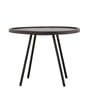 Table basse Juco bois noir / Ø 60 x H 45 cm - House Doctor