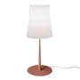 Tischleuchte Birdie Easy Large plastikmaterial rot / H 62 cm - Foscarini