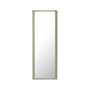 Arced Wall mirror wood green / 170 x 61 cm - Muuto