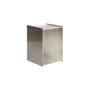 Beistelltisch Rivet Box Table metall / B 33,8 x H 48.1 x T 32,8 cm - Handgehämmert - Frama 