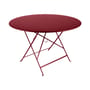 Tavolo pieghevole Bistro / Ø 117 cm - 6/8 persone - Foro per ombrellone - Fermob