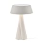 Lampe de table Paulina 04 céramique blanc / Grès - Ø 33 x H 51,5 cm - Serax